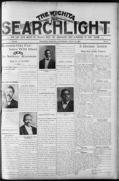 Wichita Searchlight, Jul 13, 1907