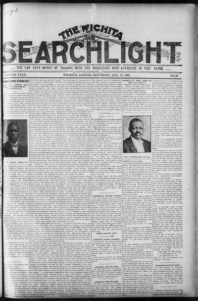 Wichita Searchlight, Aug 17, 1907