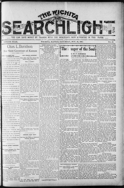 Wichita Searchlight, Nov 16, 1907