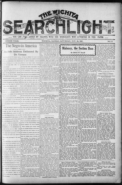 Wichita Searchlight, Nov 30, 1907