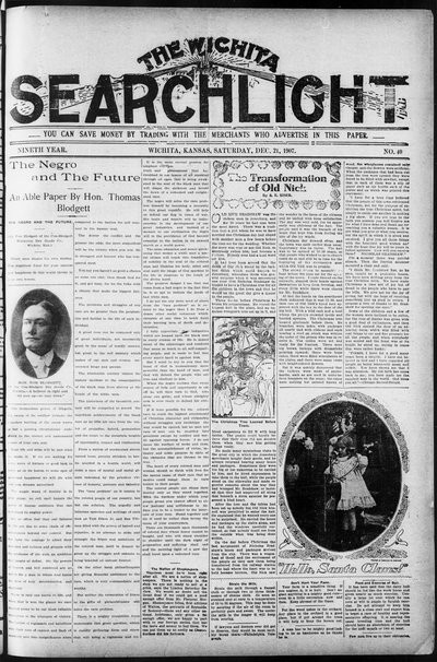 Wichita Searchlight, Dec 21, 1907