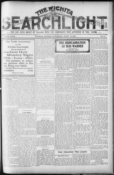 Wichita Searchlight, Jun 13, 1908