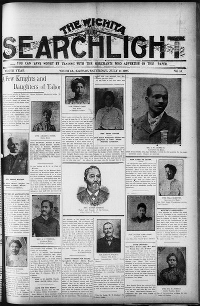 Wichita Searchlight, Jul 11, 1908