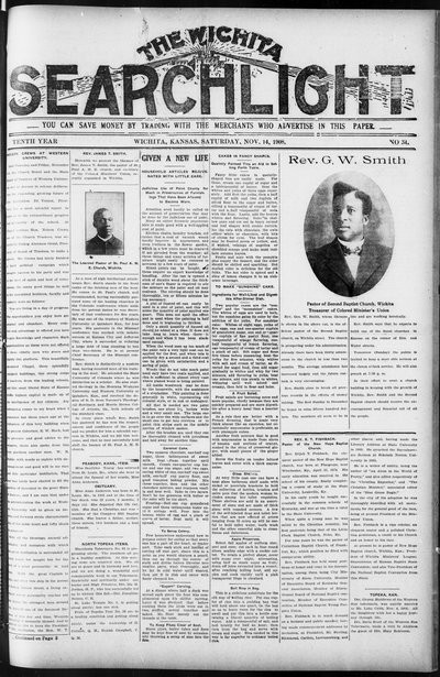 Wichita Searchlight, Nov 14, 1908