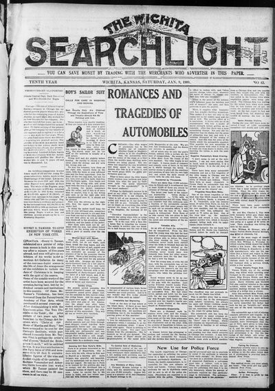 Wichita Searchlight, Jan 9, 1909
