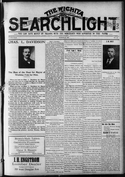 Wichita Searchlight, Mar 27, 1909