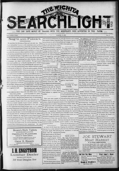 Wichita Searchlight, Apr 10, 1909