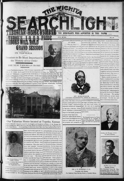 Wichita Searchlight, Jul 10, 1909