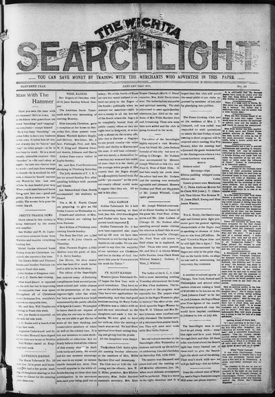 Wichita Searchlight, Jan 22, 1910