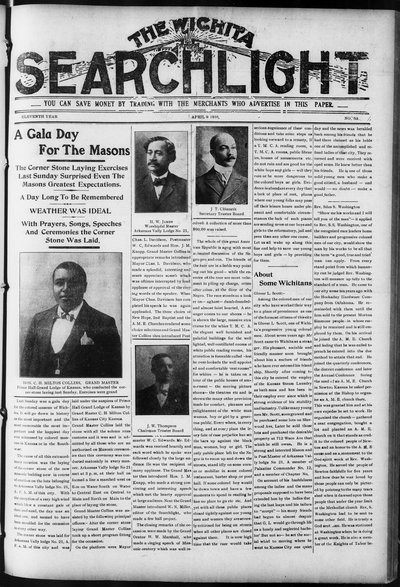 Wichita Searchlight, Apr 9, 1910