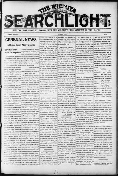 Wichita Searchlight, Apr 23, 1910