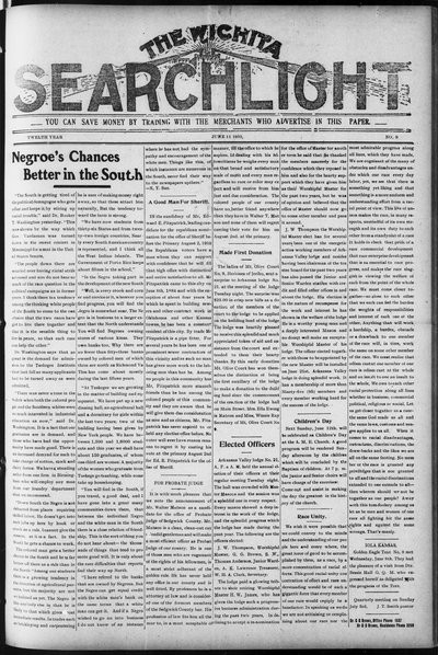 Wichita Searchlight, Jun 11, 1910