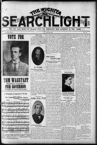 Wichita Searchlight, Jul 30, 1910