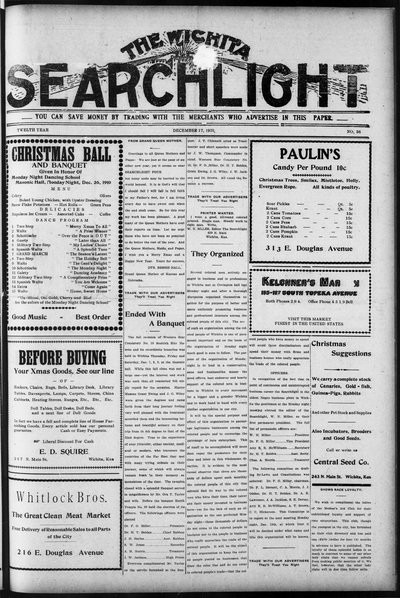 Wichita Searchlight, Dec 17, 1910