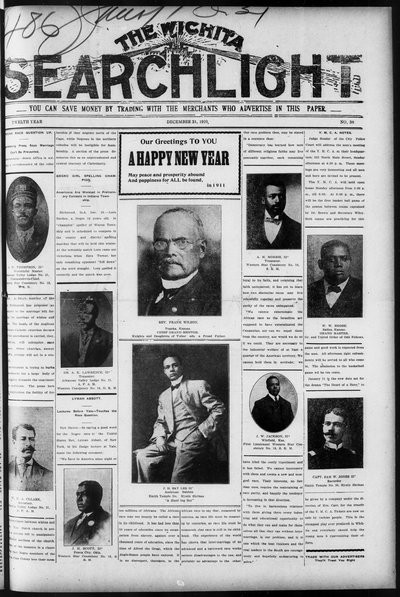 Wichita Searchlight, Dec 31, 1910