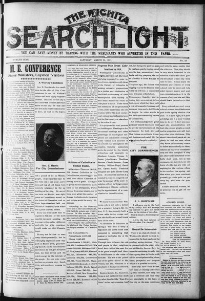 Wichita Searchlight, Mar 11, 1911
