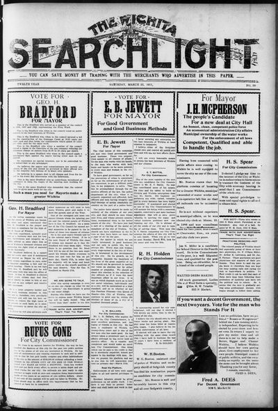 Wichita Searchlight, Mar 25, 1911