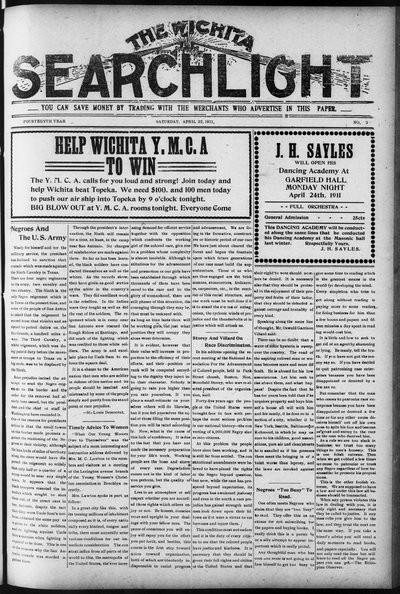 Wichita Searchlight, Apr 22, 1911