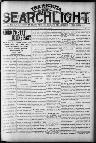 Wichita Searchlight, Apr 29, 1911