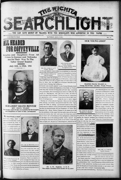 Wichita Searchlight, Jul 8, 1911
