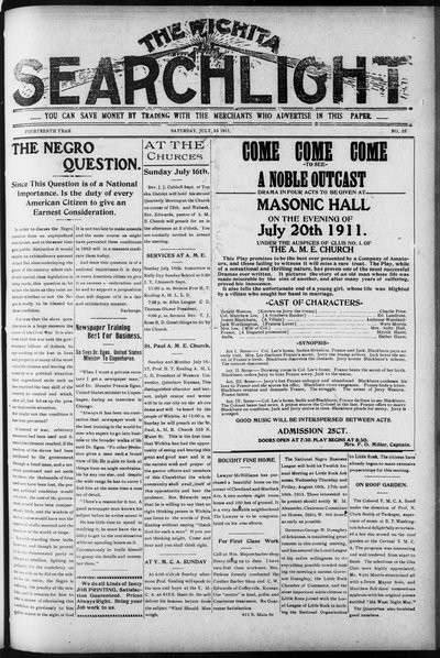 Wichita Searchlight, Jul 15, 1911