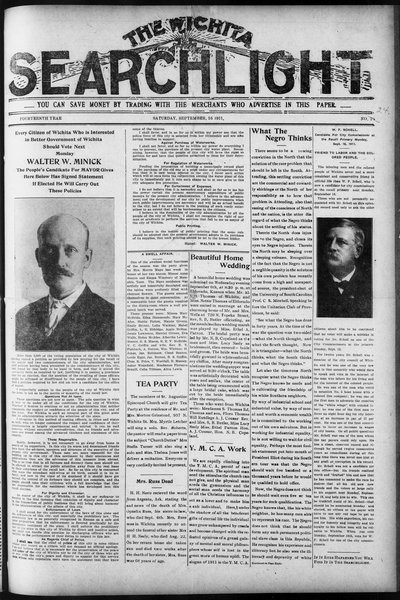 Wichita Searchlight, Sep 16, 1911