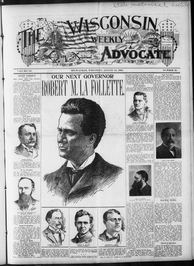 Wisconsin Weekly Advocate, Aug 16, 1900