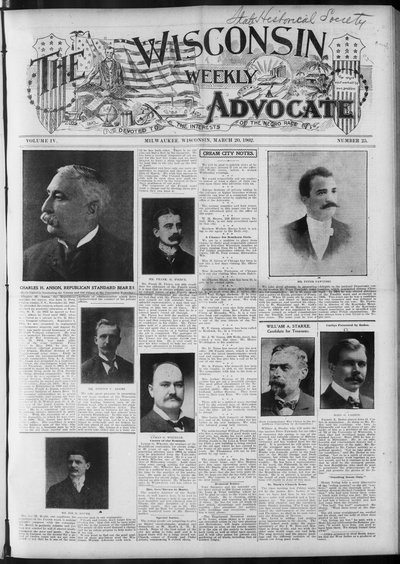 Wisconsin Weekly Advocate, Mar 20, 1902