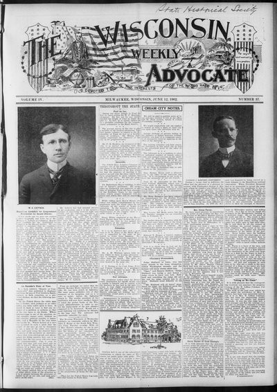 Wisconsin Weekly Advocate, Jun 12, 1902