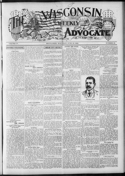 Wisconsin Weekly Advocate, Jun 19, 1902