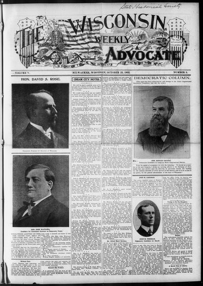 Wisconsin Weekly Advocate, Oct 23, 1902