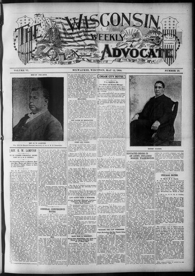 Wisconsin Weekly Advocate, May 12, 1904