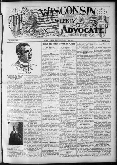 Wisconsin Weekly Advocate, May 26, 1904