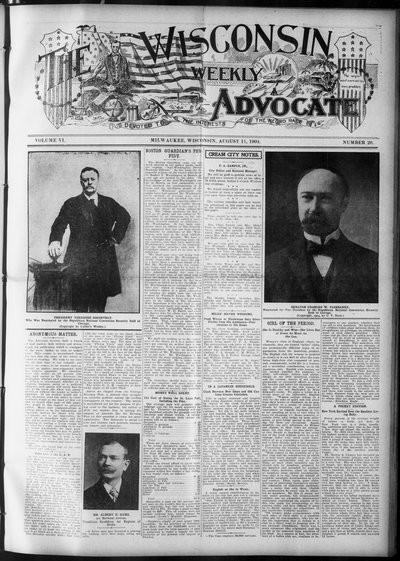 Wisconsin Weekly Advocate, Aug 11, 1904