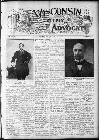 Wisconsin Weekly Advocate, Aug 18, 1904