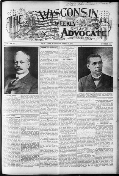 Wisconsin Weekly Advocate, Apr 27, 1905