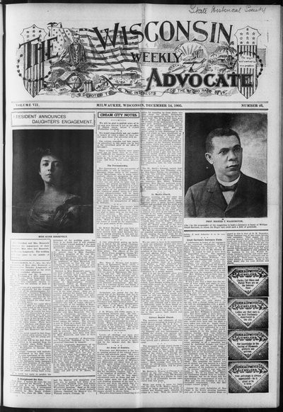 Wisconsin Weekly Advocate, Dec 14, 1905