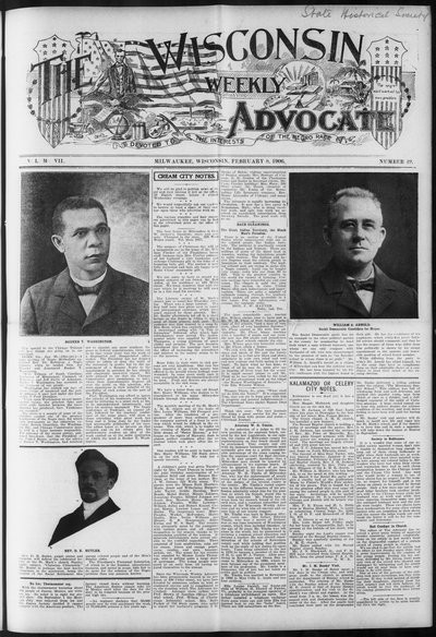 Wisconsin Weekly Advocate, Feb 8, 1906