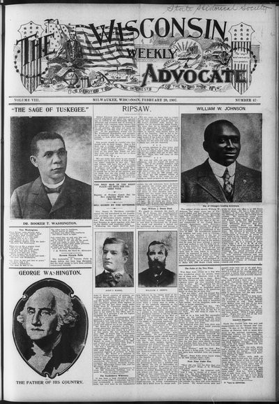 Wisconsin Weekly Advocate, Feb 28, 1907