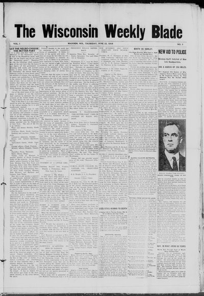 Wisconsin Weekly Blade, Jun 22, 1916