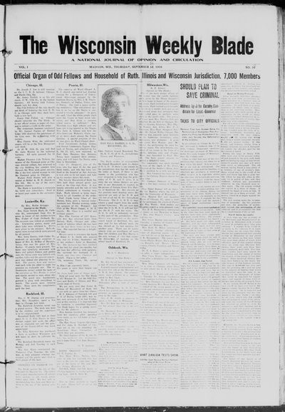 Wisconsin Weekly Blade, Sep 21, 1916