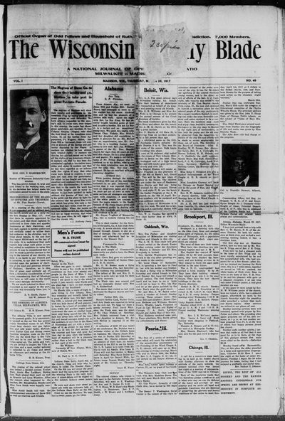 Wisconsin Weekly Blade, Mar 29, 1917