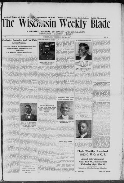 Wisconsin Weekly Blade, May 24, 1917