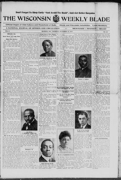 Wisconsin Weekly Blade, Nov 15, 1917