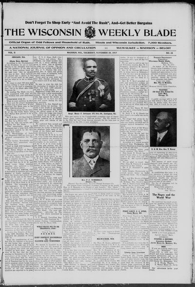 Wisconsin Weekly Blade, Nov 29, 1917