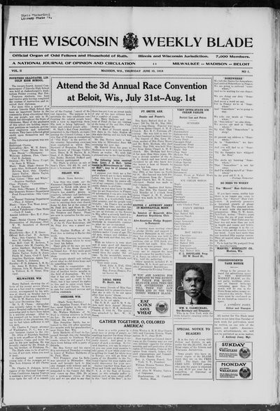 Wisconsin Weekly Blade, Jun 13, 1918