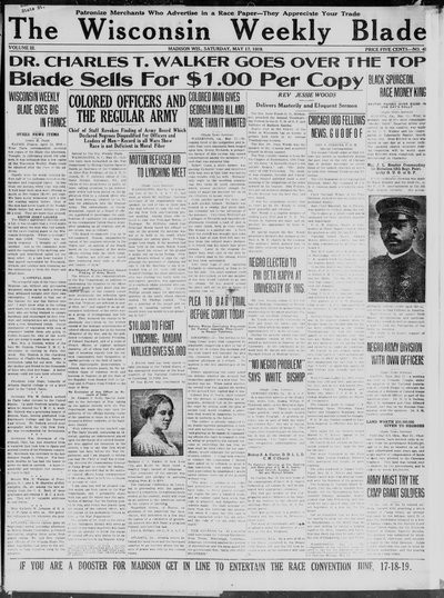 Wisconsin Weekly Blade, May 17, 1919