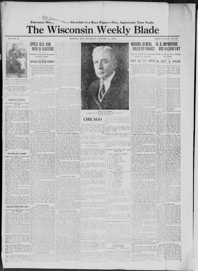 Wisconsin Weekly Blade, Jan 15, 1920