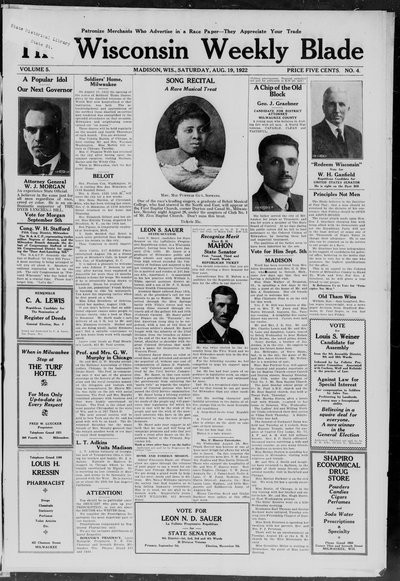 Wisconsin Weekly Blade, Aug 19, 1922